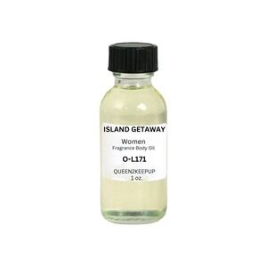 Island Getaway (Women) Body Oil 1 oz Fragrance All Natural Scent